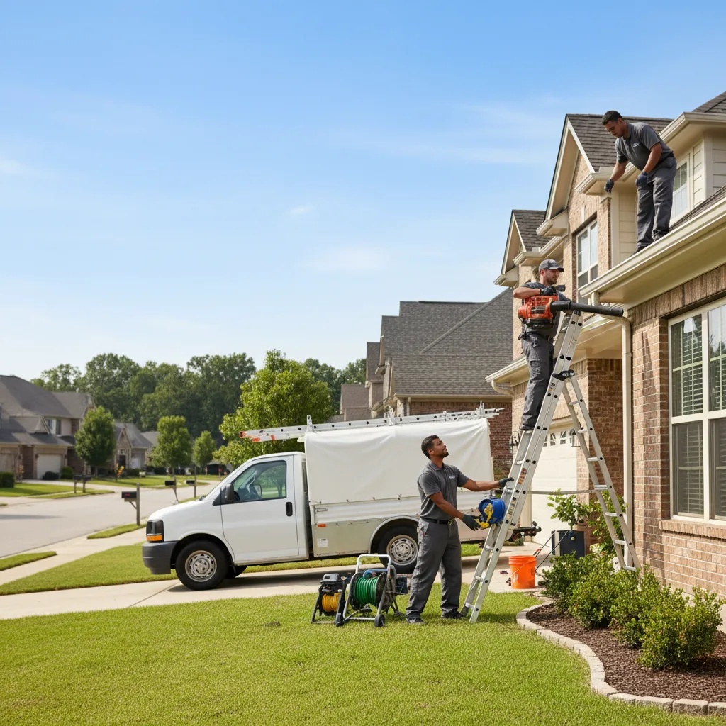 Home Gutter Service in Weimar, TX near me